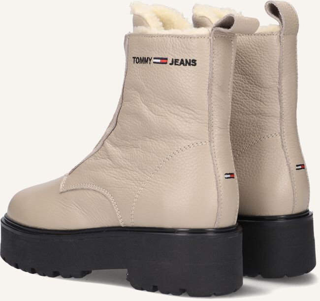 Beige TOMMY JEANS  WARMLINED ZIPPER BOOT Beige TOMMY JEANS  WARMLINED ZIPPER BOOT - large