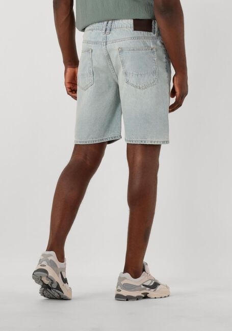 Lichtblauwe PURE PATH Jeans THE OWEN REGULAR FIT DENIM SHORTS - large