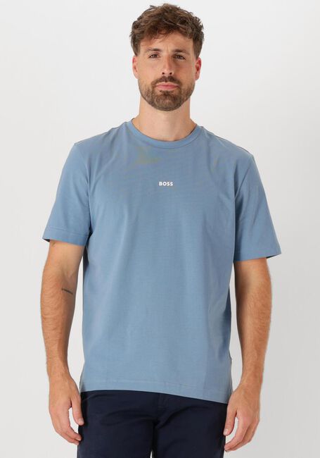 Lichtblauwe BOSS ORANGE T-shirt TCHUP 10242929 01 - large