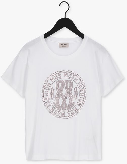 MOS MOSH T-shirt LEAH HOLI TEE en blanc - large