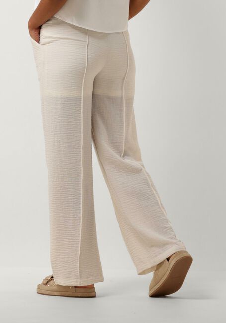 Witte OBJECT Pantalon OBJBLEA HW PANTS - large