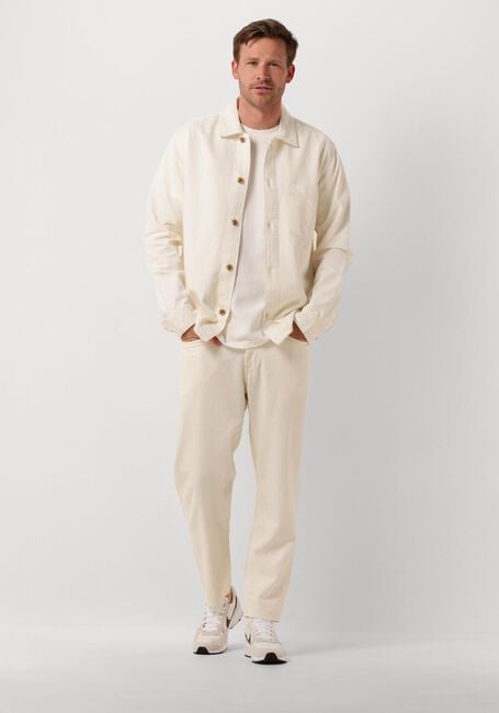 Ecru SELECTED MEN Straight leg jeans SLH180-RELAXCROP 5422 ECRU HEMP Ecru SELECTED MEN Straight leg jeans SLH180-RELAXCROP 5422 ECRU HEMP - large