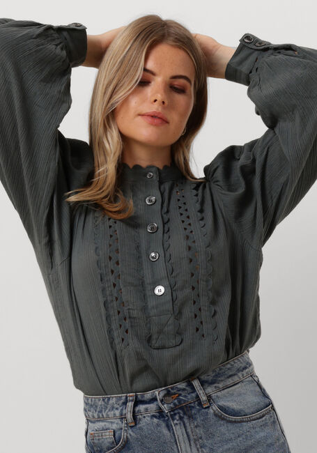 ANTIK BATIK Blouse AYA BLOUSE Gris foncé - large