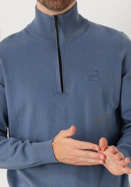 BOSS ORANGE Pull KANOBIX_S en bleu - large
