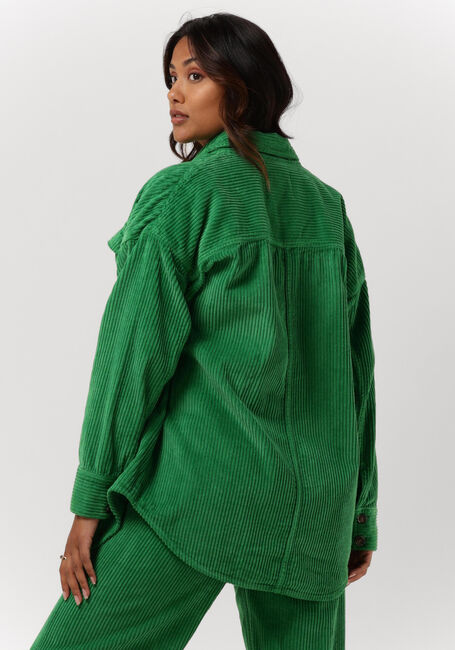 Groene CO'COUTURE  VIKA CORDUROY SHIRT JACKET - large
