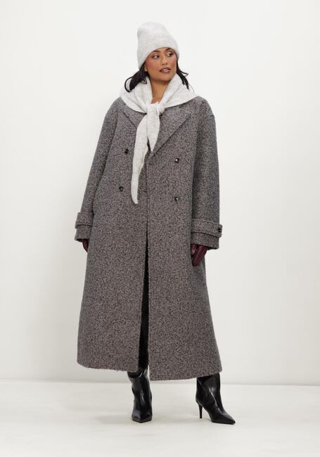 OMODA ATELIER Manteau OM-QUIRINE X QUINTY Gris fonc&eacute; - large