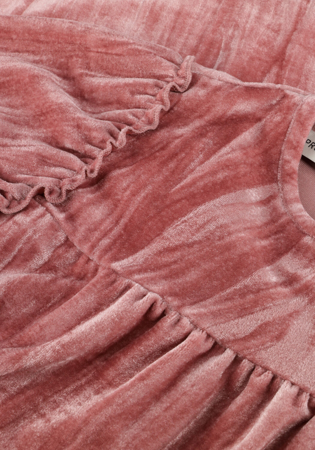 Roze Sproet & Sprout Mini jurk POPPY DRESS VELVET - large