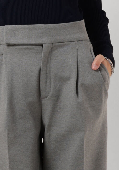 VANILIA Pantalon large PUNTO PLEATED WIDE en gris - large