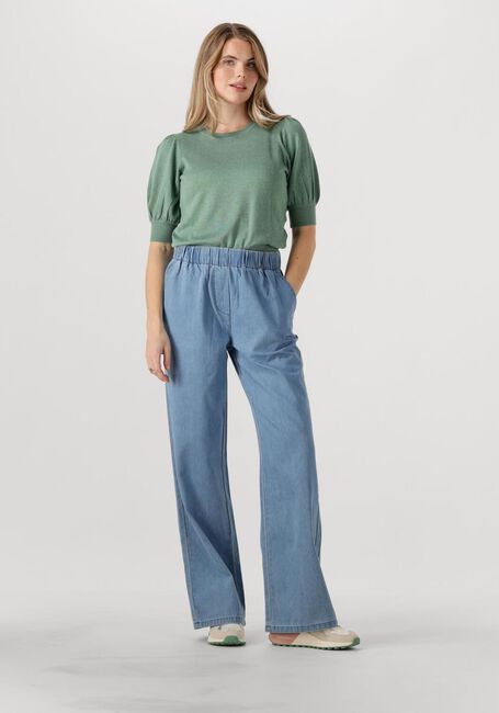Groene MINUS Trui LIVA KNIT TEE - large