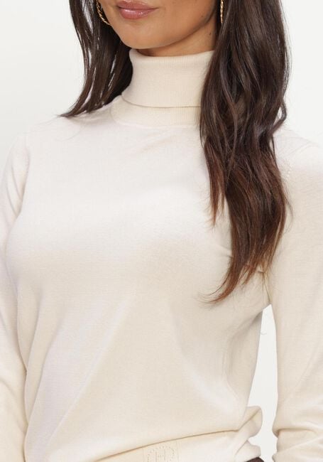 Ecru SILVIAN HEACH Trui SWEATER TURTLENECK RECIK - large