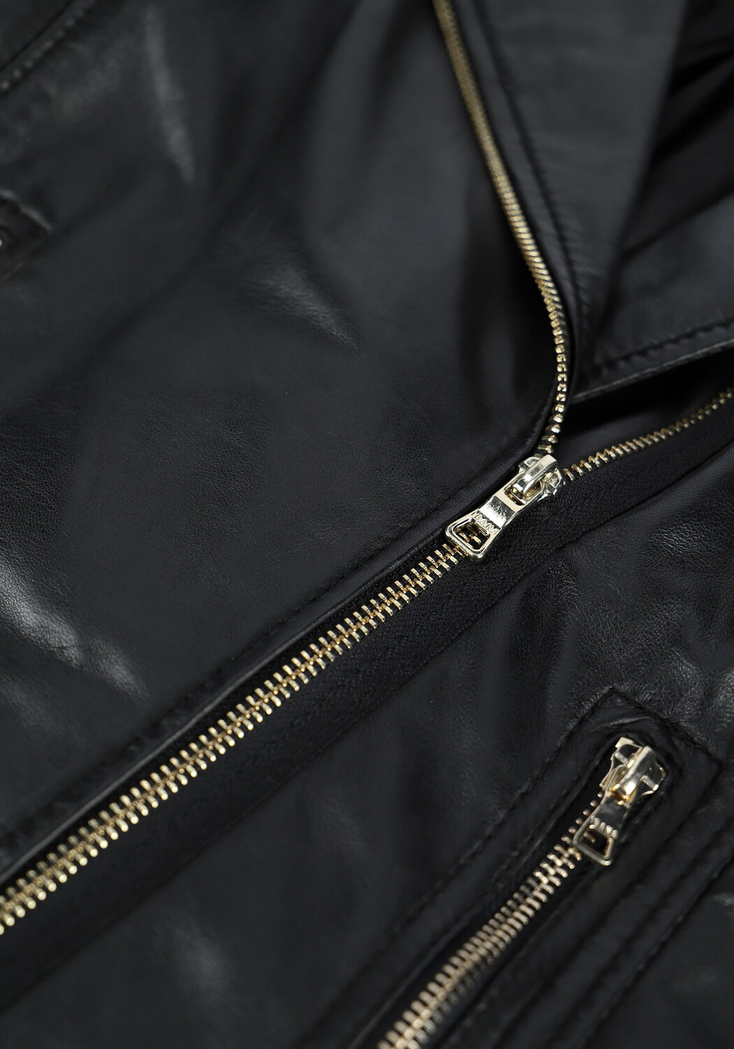 IBANA Veste en cuir BEAR BLAZE en noir - large