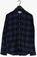 Blauwe SELECTED HOMME Casual overhemd SLIMFLANNEL SHIRT LS W NAW