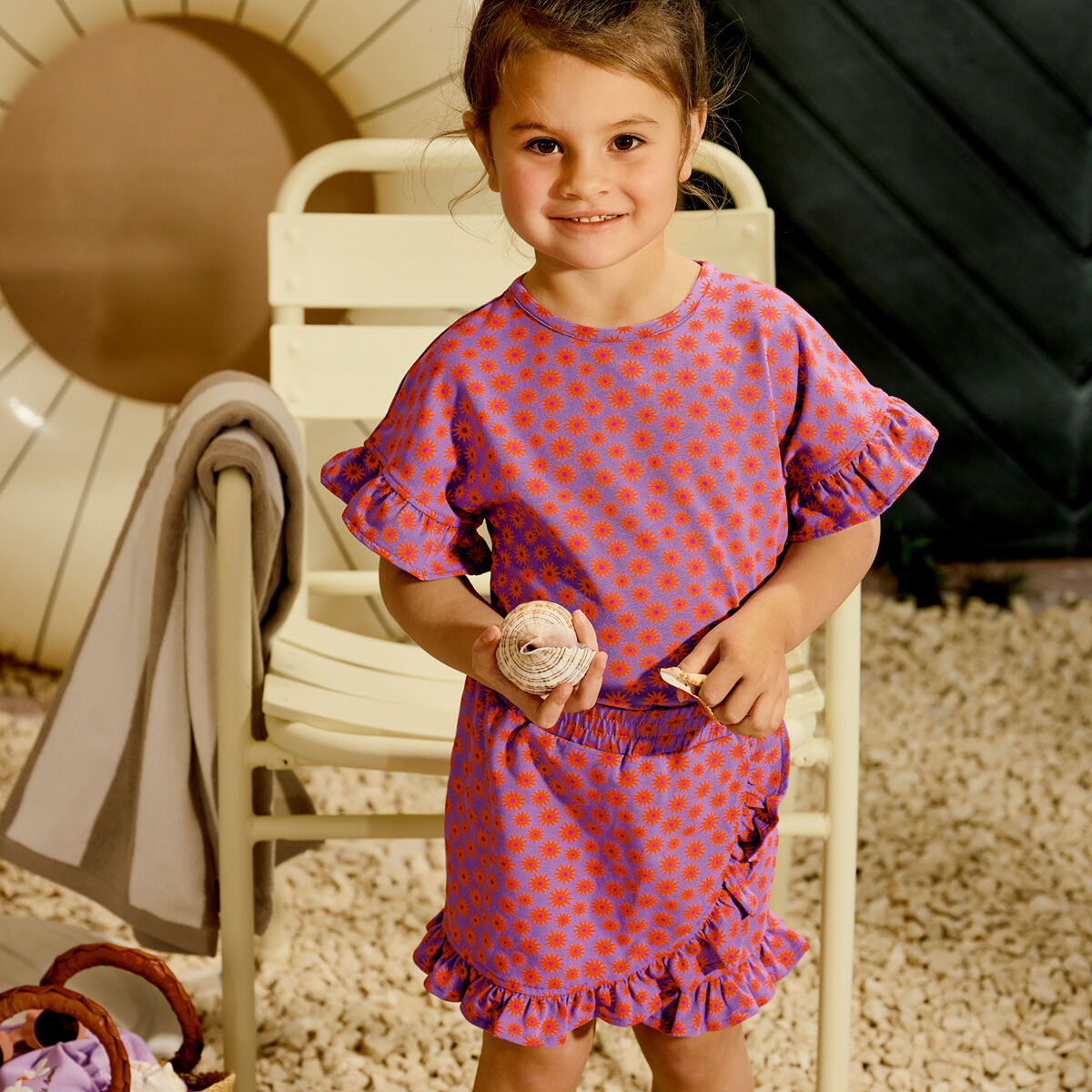 Z8 T-shirt NOUK en violet - large