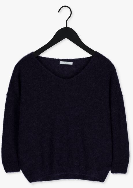 Donkerblauwe BY-BAR Trui LIV PULLOVER - large