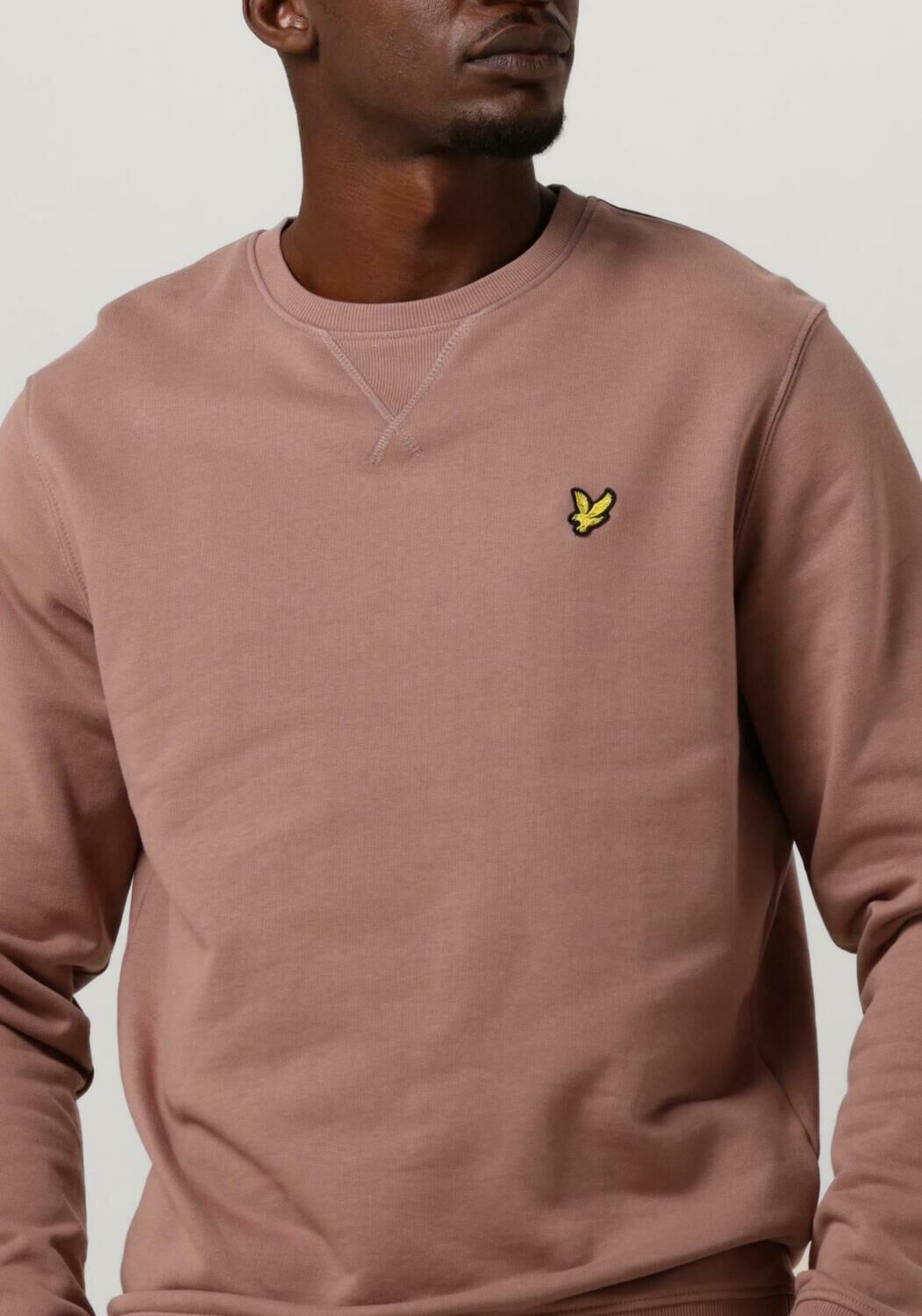 Lyle and scott trui roze clearance
