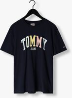 Donkerblauwe TOMMY JEANS T-shirt TJM CLSC COLLEGE POP TOMMY TEE