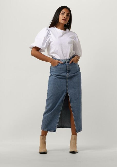 Blauwe NOTRE-V Midirok DENIM MAXI SKIRT Blauwe NOTRE-V Midirok DENIM MAXI SKIRT - large