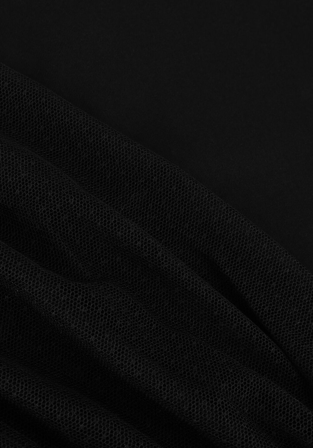 SUMMUM JERSEY TOP DOTTED MESH AND JERSEY Blouses en noir - large