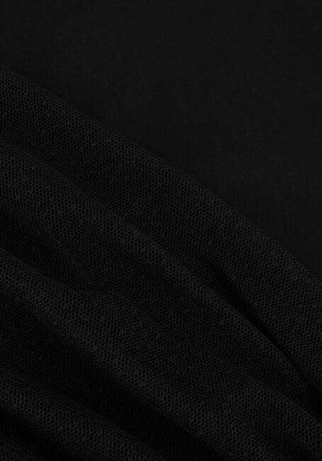 Zwarte SUMMUM  JERSEY TOP DOTTED MESH AND JERSEY Zwarte SUMMUM  JERSEY TOP DOTTED MESH AND JERSEY - large