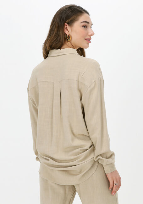 ESMÉ STUDIOS MAREN OVERSIZE SHIRT Blouses en beige - large