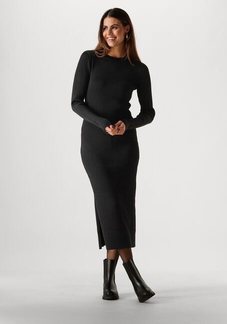 FREEBIRD Robe midi BRITNEY CREW en noir - large