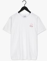 BLS HAFNIA T-shirt MINI OUTLINE LOGO T-SHIRT en blanc
