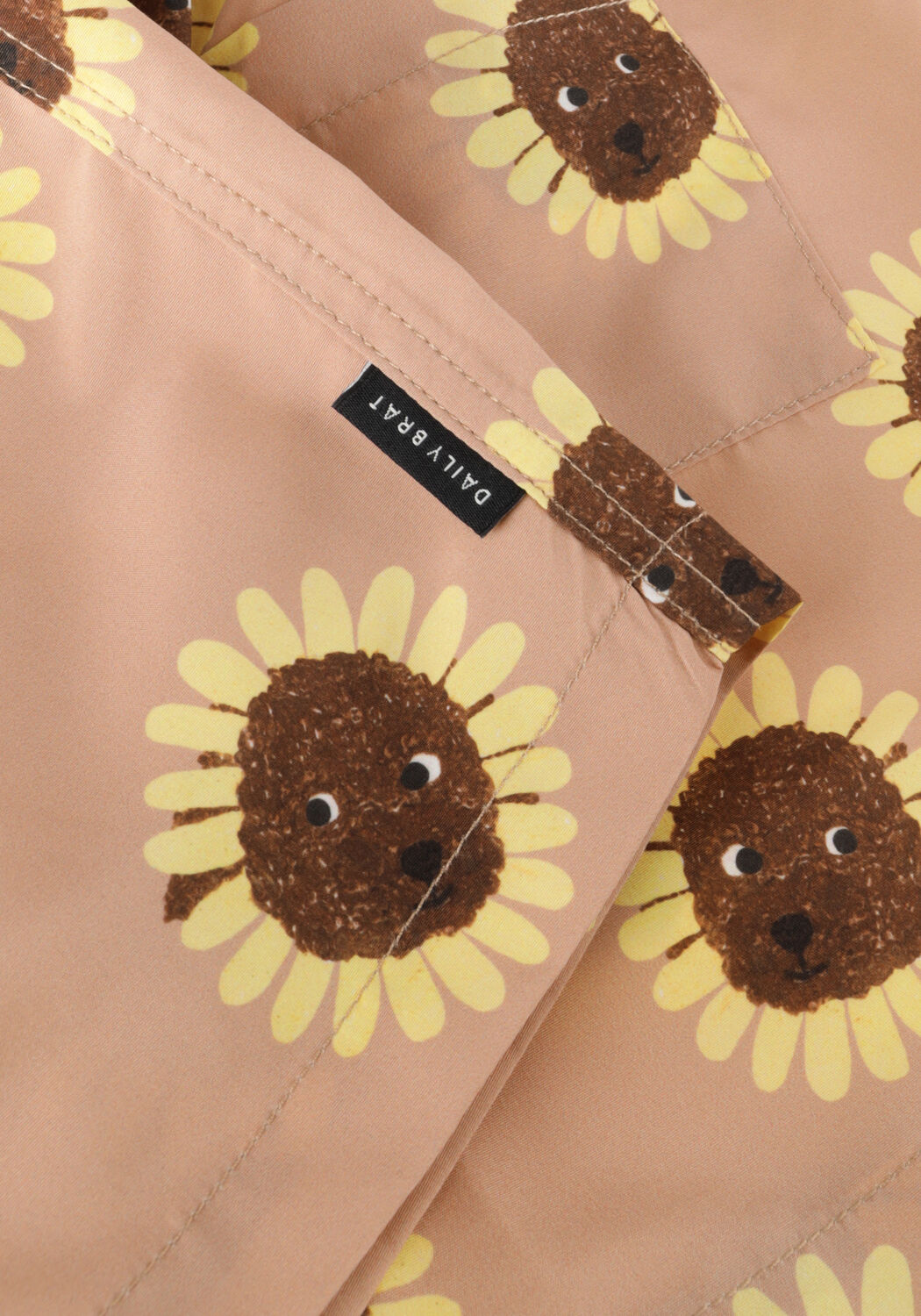 Beige DAILY BRAT Zwemkleding SUNNY DOG SWIMSHORT - large