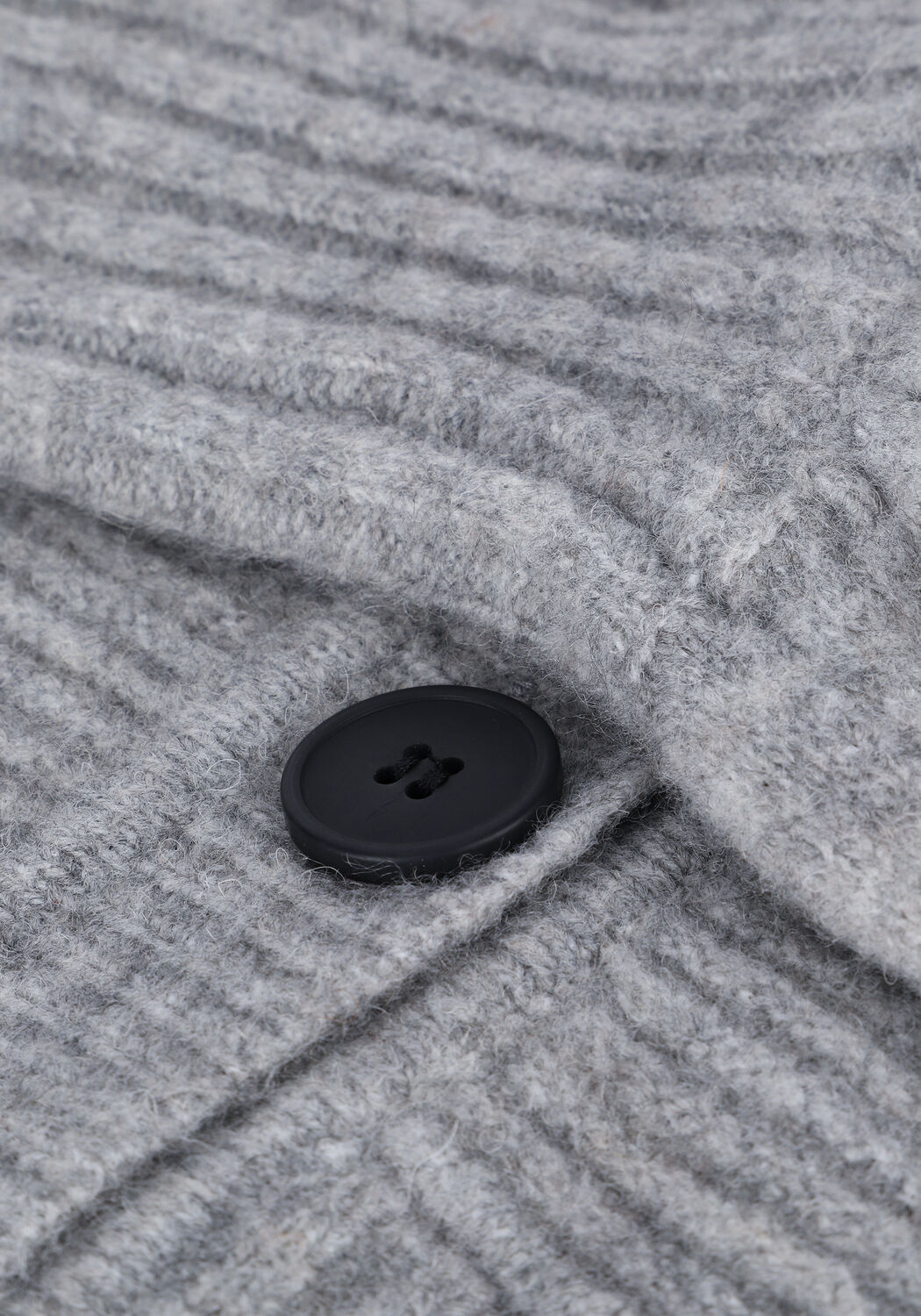 LEVETE ROOM Gilet REBECCA 1 CARDIGAN Gris clair - large