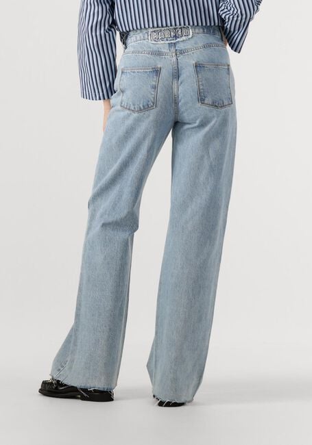 Lichtblauwe HARPER & YVE Wide jeans YVE-PA - large