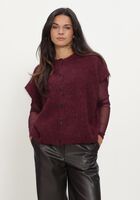 Bordeaux GRACE & MILA Spencer CARDIGAN