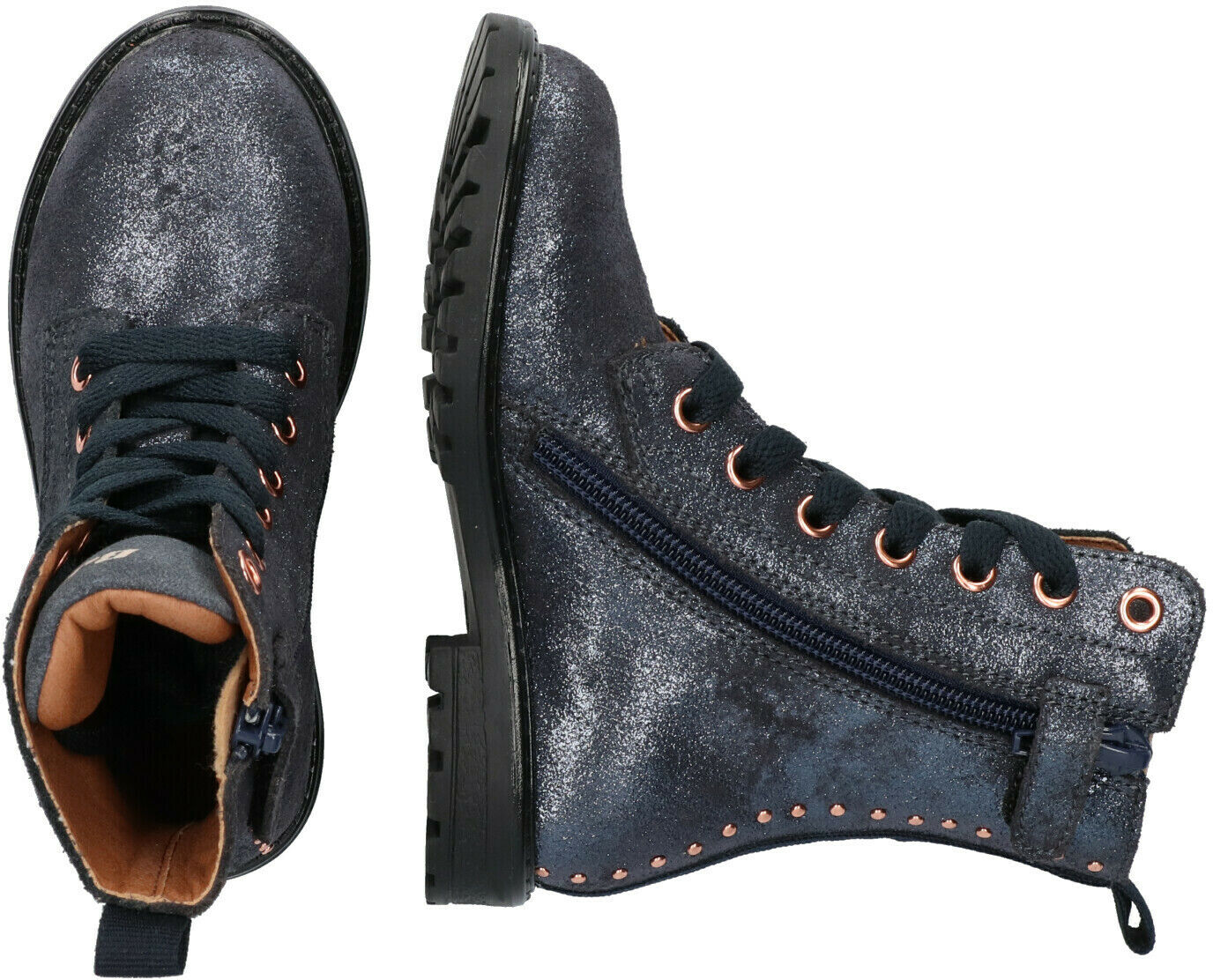 BUNNIESJR HANNAH HAPPY Boots en bleu - medium