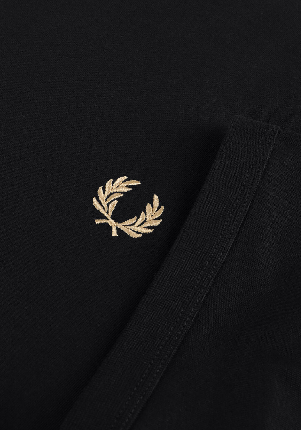 FRED PERRY T-shirt RINGER T-SHIRT en noir - large