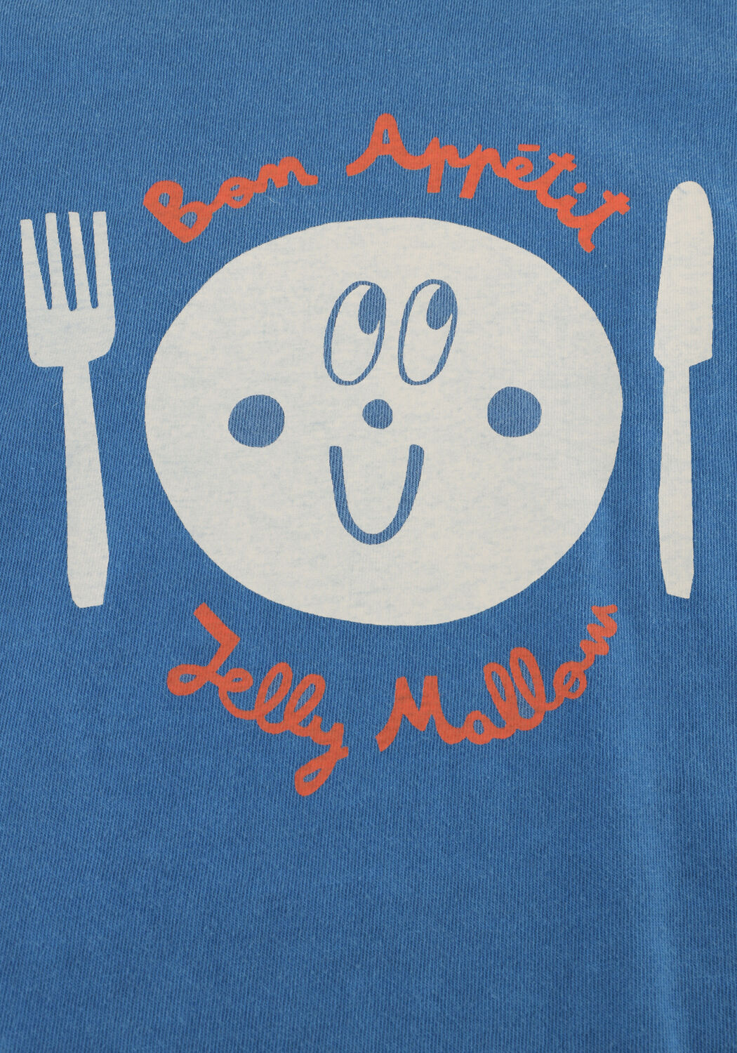 Jelly Mallow T-shirt BON APPETIT PIGMENT T-SHIRT en bleu - large
