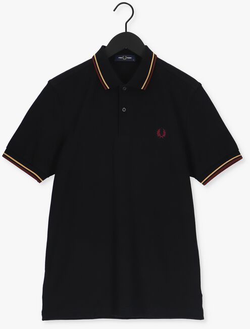 Zwarte FRED PERRY Polo TWIN TIPPED FRED PERRY SHIRT - large