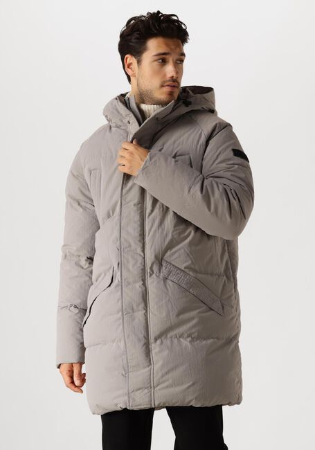 PURE PATH Veste matelassé REGULAR FIT JACKETS PADDED405 en gris - large