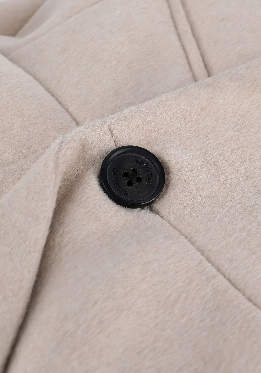 Beige GIACOMO THE JACKET Mantel 18 WOOL BLEND - large