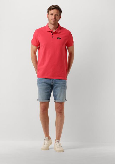 PME LEGEND Polo SHORT SLEEVE POLO TRACKWAY en rose - large