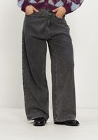 REFINED DEPARTMENT Wide jeans LADIES WOVEN DENIM JELENE en gris