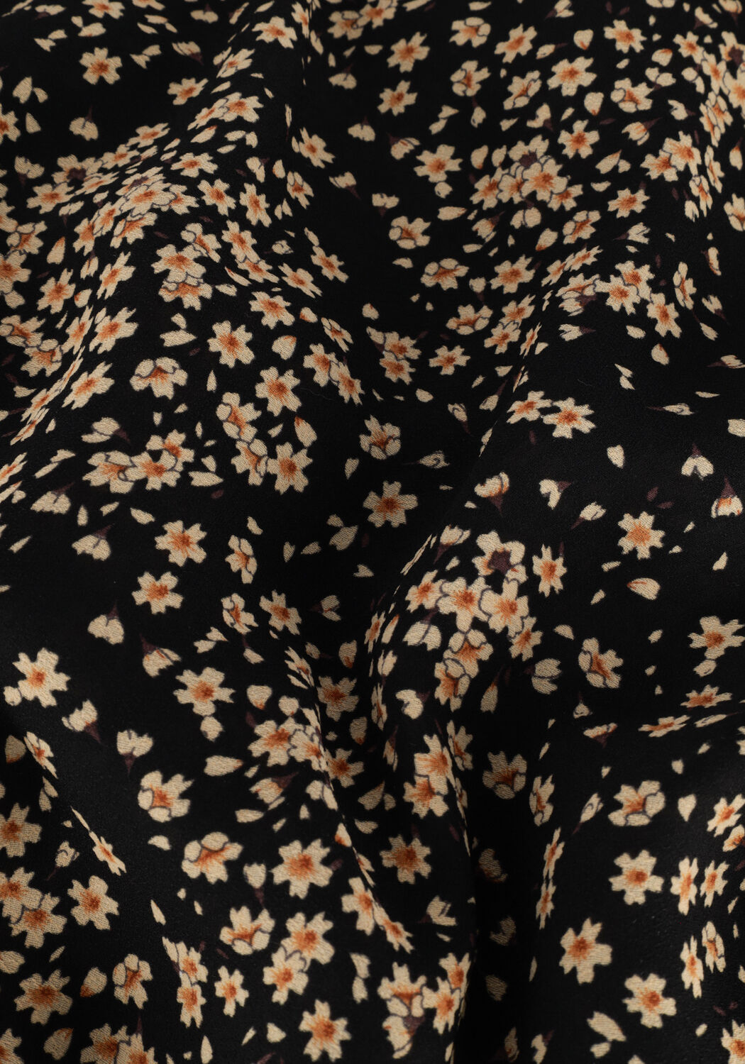 Zwarte SUMMUM  SHIRT MICRO FLOWER PRINT - large