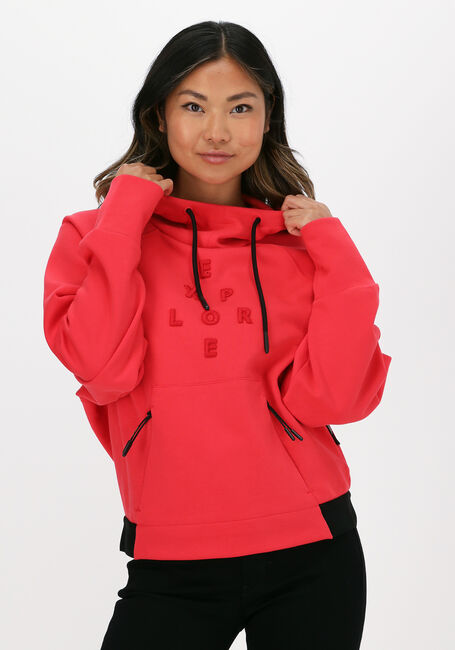 NATIONAL GEOGRAPHIC Chandail CROPPED HOODY en rouge - large