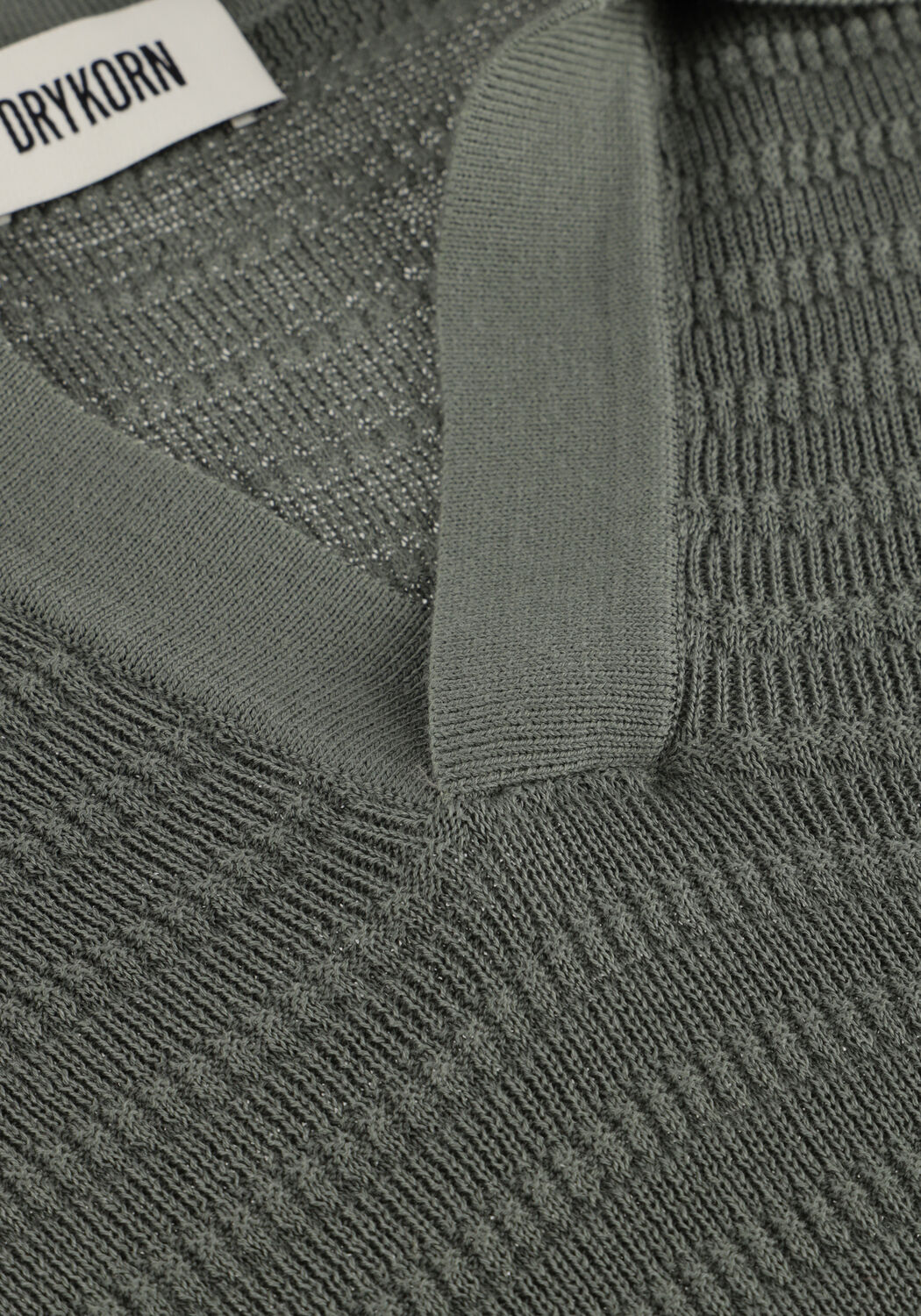 Khaki DRYKORN Polo 420052 BRAIAN - large