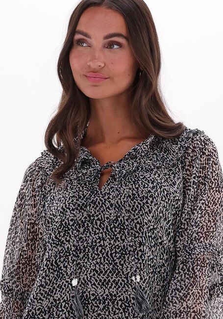 Zwarte MOLIIN Midi jurk TIANA - large