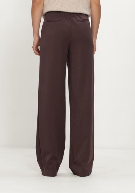 OBJECT Pantalon large OBJLISA WIDE PANT TALL en marron - large