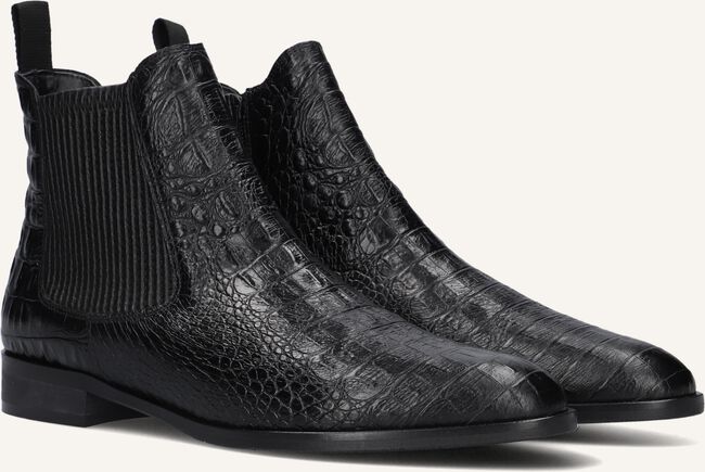 Zwarte PERTINI Enkellaarsjes 31097 Zwarte PERTINI Enkellaarsjes 31097 - large