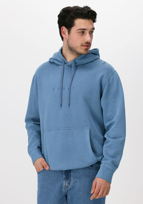 EDWIN Chandail KATAKANA NATURAL HOODIE SWEAT en bleu - large