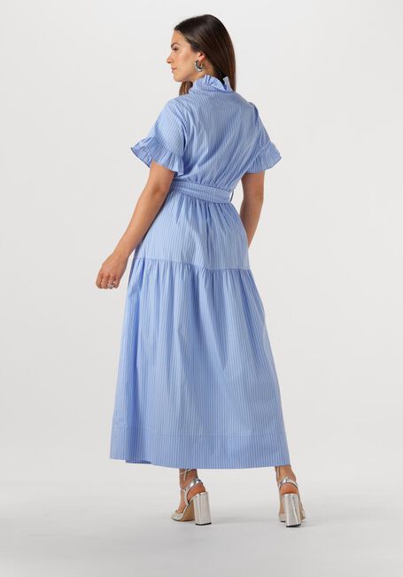 NEO NOIR Robe maxi NELLIE STRIPE DRESS Bleu clair - large