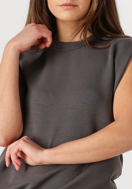 PENN & INK T-SHIRT KNOOP Hauts & T-shirts en gris - large