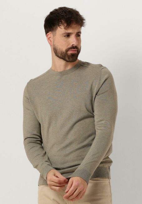 SELECTED HOMME Pull SLHBERG CREW NECK NOOS en vert - large