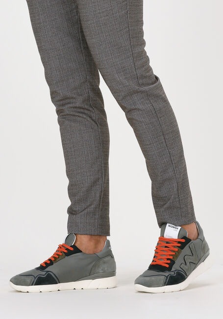 Grijze WOMSH Sneakers RUNNY HEREN Grijze WOMSH Sneakers RUNNY HEREN - large