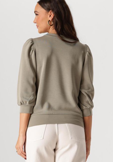 Groene SELECTED FEMME Trui SLFTENNY 3/4 SWEAT TOP - large